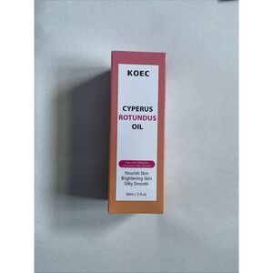 KOEC Cyperus Rotundus Oil 60ml Brightening Skin Silky Smooth Reduces Hair